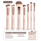 MAANGE 7pcs/set Makeup Brushes for Cosmetic Foundation Powder Concealer Blush Brush Blending Soft Bristles Beauty Tools
