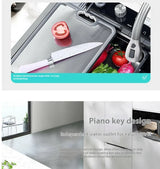 100 CM Large Size Single Slot Stainless Steel Kitchen Sink Multifunctional With Trash Can and Draining Rack Wash Vegetable Basin