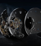 Seagull Tourbillon Men Watch ST8230 Manual Mechanical Vintage Skeleton Wristwatch Elegant Crocodile Strap Relogio Masculion 6144