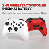 Gaming Controller for Xbox One/Series S/X/PC Console Joystick Wireless 2.4G Remote Control Gamepad supports Windows 7/8/10 Above