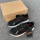 New Norda High-End Spring Summer Mens Running Shoes, Breathable Lace-Up Soft Sole, Non-Slip Cushioned Casual Low-Top Sneakers