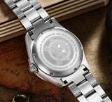 ADDIESDIVE Men's Watches Ceramic bezel Leather/Stainless Steel Sapphire Automatic Mechanical Watch 20ATM Waterproof Reloj Hombre