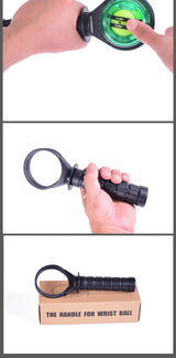 Power Wrist Ball Arm Trainer Gyroscope Wrist Ball Gyroscope Strengthener Wrist Strengthener Ball Gym Fitness Equipment