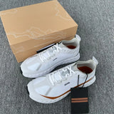 New Norda High-End Spring Summer Mens Running Shoes, Breathable Lace-Up Soft Sole, Non-Slip Cushioned Casual Low-Top Sneakers