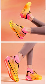 Xtep 160X 5.0 Running Shoes For Women Summer Comfortable Wear-Resistant Lightweight Marathon Training Running Shoes 977118110095