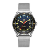 ADDIESDIVE Men's Watches Ceramic bezel Leather/Stainless Steel Sapphire Automatic Mechanical Watch 20ATM Waterproof Reloj Hombre