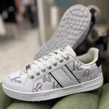 Korean Golf Shoes Men's & Women's Patterned Print Slip-Resistant Breathable Sneakers