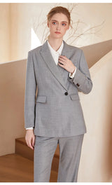 K1775W 97% Australian Wool Blazer For Women Ladies Suits Office Wear Formal Clothes Business Luxuy Clothing