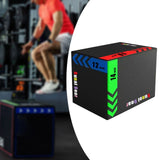 Plyometric Jump Box High Density Versatile Plyo Box for Gym Workout Exercise,Home Gym Conditioning Strength Training Plyo Box