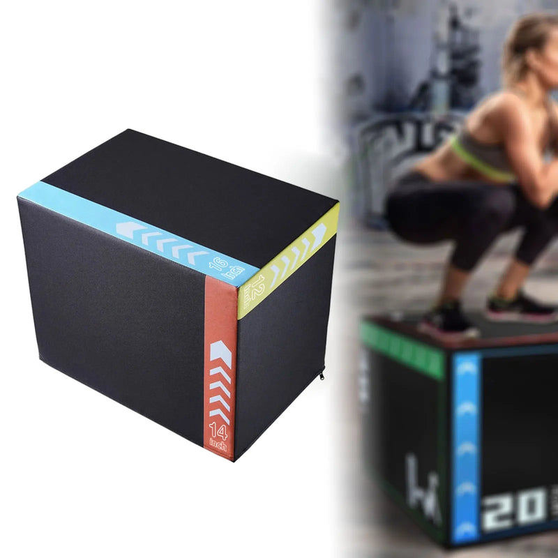 Plyometric Jump Box High Density Versatile Plyo Box for Gym Workout Exercise,Home Gym Conditioning Strength Training Plyo Box