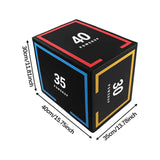 Plyometric Jump Box High Density Versatile Plyo Box for Gym Workout Exercise,Home Gym Conditioning Strength Training Plyo Box