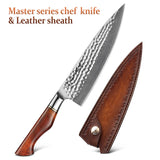 HEZHEN 8.3 Inches Chef Knife Power Steel Core 73 Layer Damascus Steel Kitchen Tools For Maet Cooking Knives Beautiful Gift Box