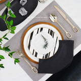 30Pcs Luxury Tableware Set 304 Stainless Steel Knife Fork Spoon Cutlery Set Elegant Dinnerware Set Creativity Hangable Design