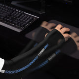 ESports Sleeve for Gamers -Reduces Friction,Absorbs Sweat,Cooling Effect with Thumbholes,for Extended Gaming Sessions M