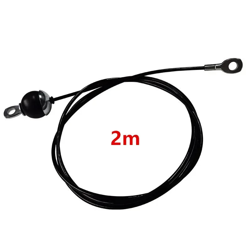 Gym Wire Rope Fitness Cable Pulley Machine System Heavy Duty Steel Wirerope for Home Gym Pull Down LAT Lift Pulley Bodybuilding