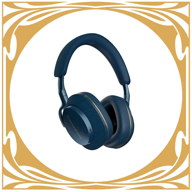 Original Bowers&Wilkins Px7 S2 Over Ear Earphones  New Advanced Noise Cancellation, Slim&Lightweight15-Min Quick Charge ear buds