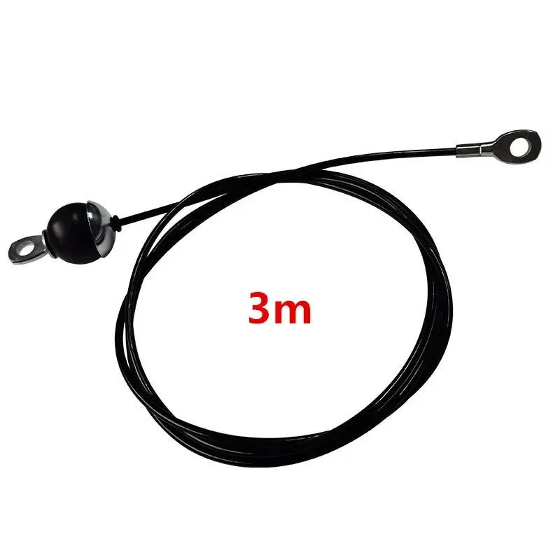 Gym Wire Rope Fitness Cable Pulley Machine System Heavy Duty Steel Wirerope for Home Gym Pull Down LAT Lift Pulley Bodybuilding