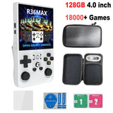 Video Gaming Console R36MAX Retro Handheld 18000+ HD Games offers IPS Screen Game Console Portable Consoles Emulators Devices