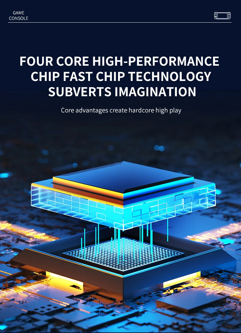 G90 7inch Portable Handheld Game Console 64GB 4000mAh High-Definition Arcade Nostalgic Retro TV Gaming Controller for PSP/PS1