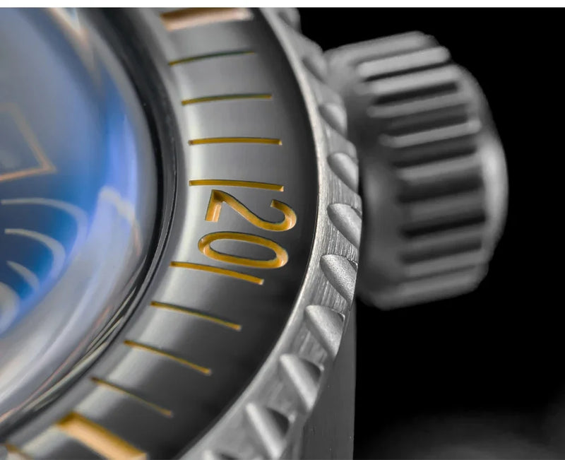 ADDIESDIVE 100m Waterproof Mechanical Watches Sapphire BGW9 Luminous NH35 Automatic Watch Stainless Steel Sports Diving Watches