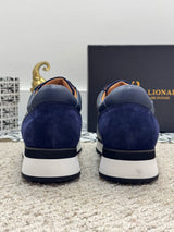 BILLIONAIRE BLSK CPRT Shoes Cowhide 2025 new embroidery fashion quality comfort motion Men‘s European size 39-45 Black Shoes