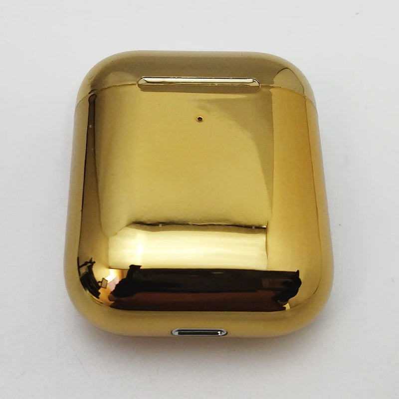 PODS2 Wireless Headphones Fashion Outdoor Sports Waterproof Headphones 4.1With charging case display touch control headset music