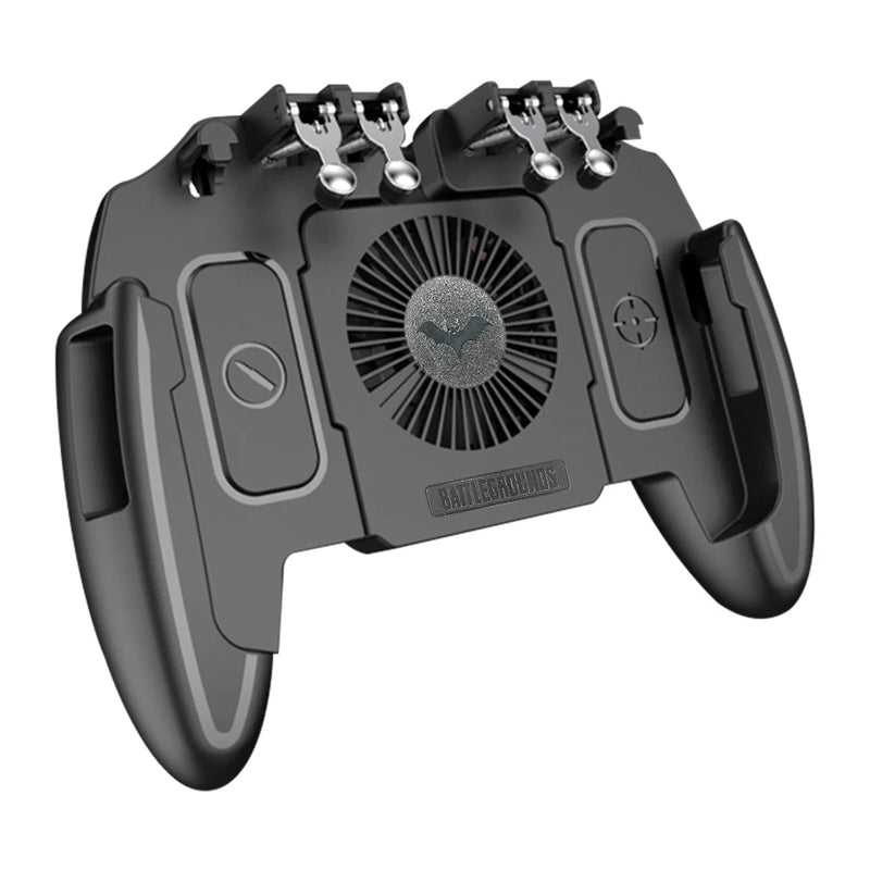 Mobile Shooting Gaming Game Controller Gamepads Gaming w/ Cooling Fan Entertainment Accessories for PUBG Joystick