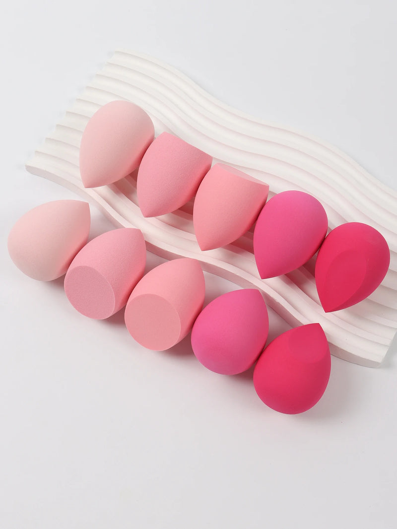 25 Beauty Eggs (Makeup Sponges), Foundation Make-Up Mixed Beauty Sponges, Liquid, Cream and Powder Flawless, Multi-Color Makeup