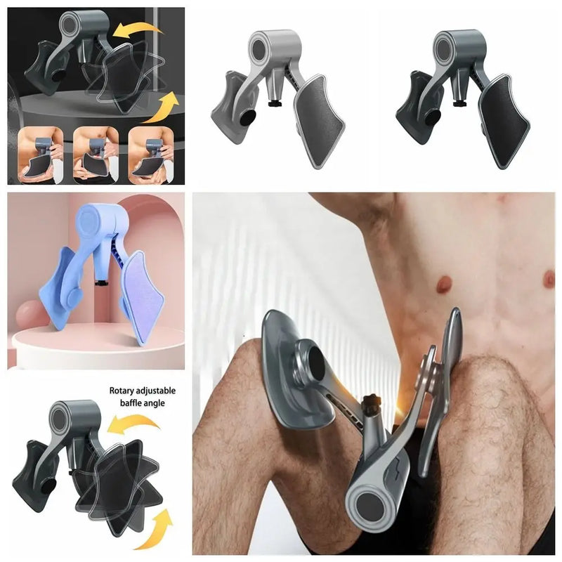 Gym Equipment PP+AVE+Spring PC Muscle Training Black/Blue/Purple/Grey Muscle Repair Use Leg Trainer Hip Lifting Aid Yoga