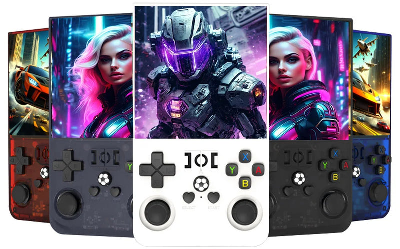 Video Gaming Console R36MAX Retro Handheld 18000+ HD Games offers IPS Screen Game Console Portable Consoles Emulators Devices