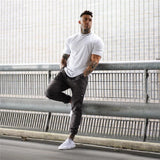 2024 Gyms T-shirt Men Short sleeve Cotton T-shirt Casual Slim t shirt Male Fitness Bodybuilding Workout Tee Tops Summer clothing