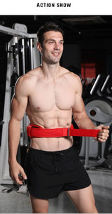 GOBYGO Weight Lifting Belts Gym Back Supports Gym Weights Cross Training Squatting And Pulling Exercise Waist Support Men Women