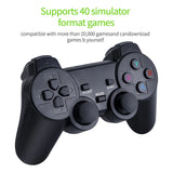 Gaming Console 58000 Games 256G TV Handheld Game Console 4K Wireless Gamepads HDMI-Compatible Wireless Controller for PS1 N64 DC