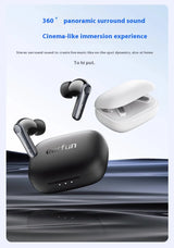 EarFun Air Pro 4 Wireless Earphone Active Noise Reduction HI-FI Bluetooth5.4 Earphones E-sports IPX5 Waterproof PC Gamer Headset