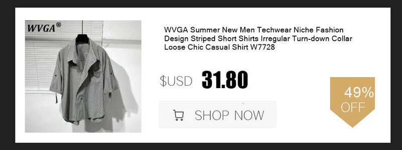 WVGA Spring Autumn New Man Yamamoto Style Darkwear Letter Printed Trendy Suit Coats Niche Chic Casual Multi-Pocket Blazer W12928