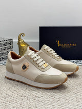 BILLIONAIRE BLSK CPRT Shoes Cowhide 2025 new embroidery fashion quality comfort motion Men‘s European size 39-45 Black Shoes