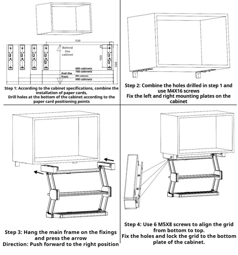Kitchen Organizer Hanging Shelves 2 Layer Folding Dish Rack Top Mounted Lifting Basket Cabinet Kitchen Cupboard Cutlery Holder