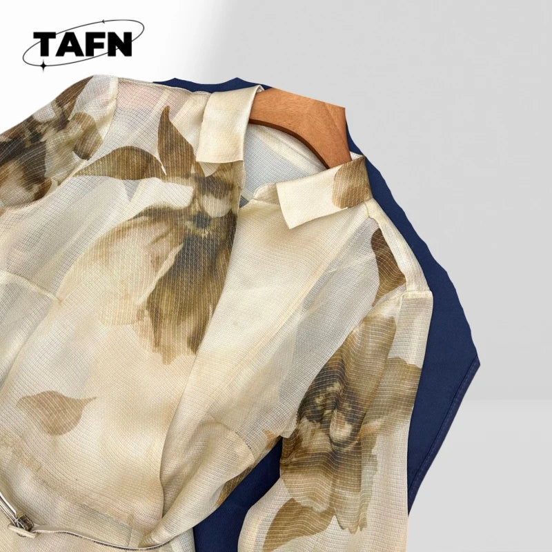 High Street Comfortable Refined Trendy Niche Beautiful Simple Retro Fashion Cashmere Dress  Elegant and Trendy for Casual AF1939