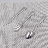 Western tableware set sterling silver 99.9% coffee spoon sugar tea dessert kitchen steak spoon knife and fork coffee tea spoon