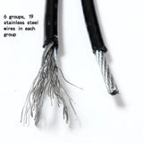 Gym Wire Rope Fitness Cable Pulley Machine System Heavy Duty Steel Wirerope for Home Gym Pull Down LAT Lift Pulley Bodybuilding