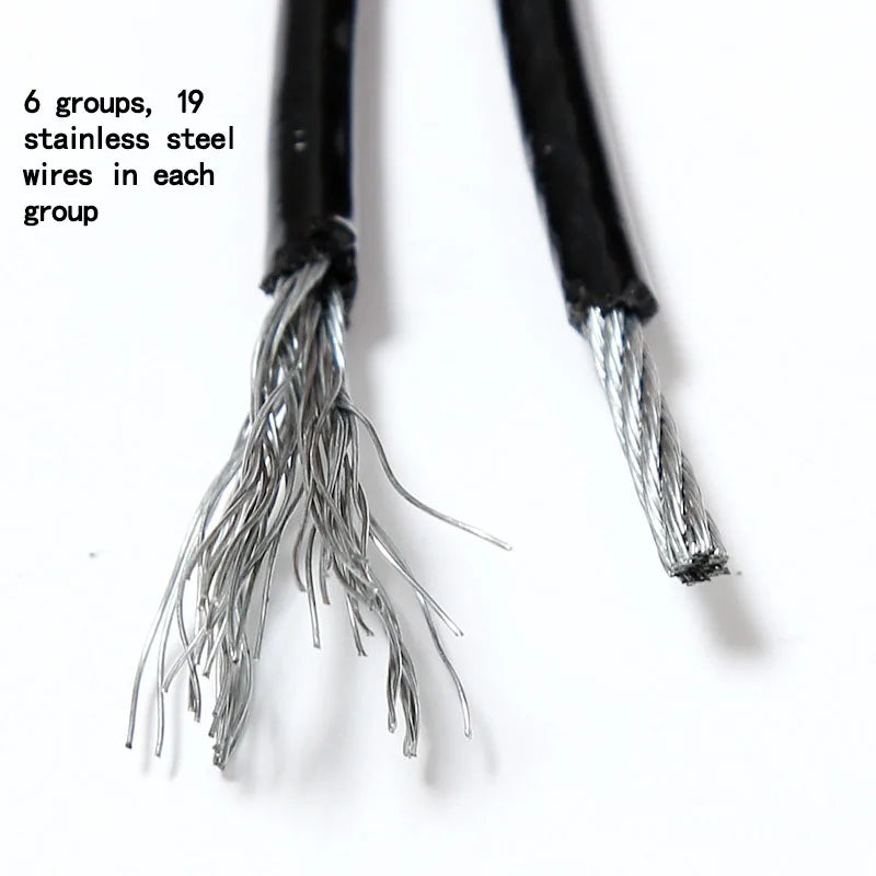 Gym Wire Rope Fitness Cable Pulley Machine System Heavy Duty Steel Wirerope for Home Gym Pull Down LAT Lift Pulley Bodybuilding