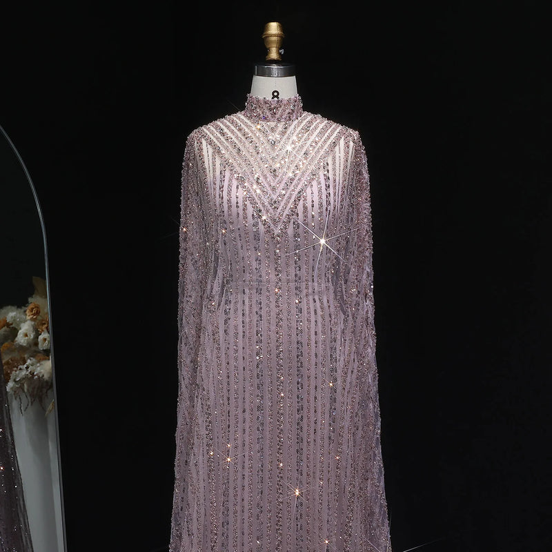 Sharon Said Luxury Dubai Caftan Abaya Kaftan Arabic Evening Dress 2025 Elegant Women Wedding Formal Party Gowns SS691 Customized