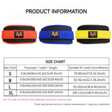 GOBYGO Weight Lifting Belts Gym Back Supports Gym Weights Cross Training Squatting And Pulling Exercise Waist Support Men Women
