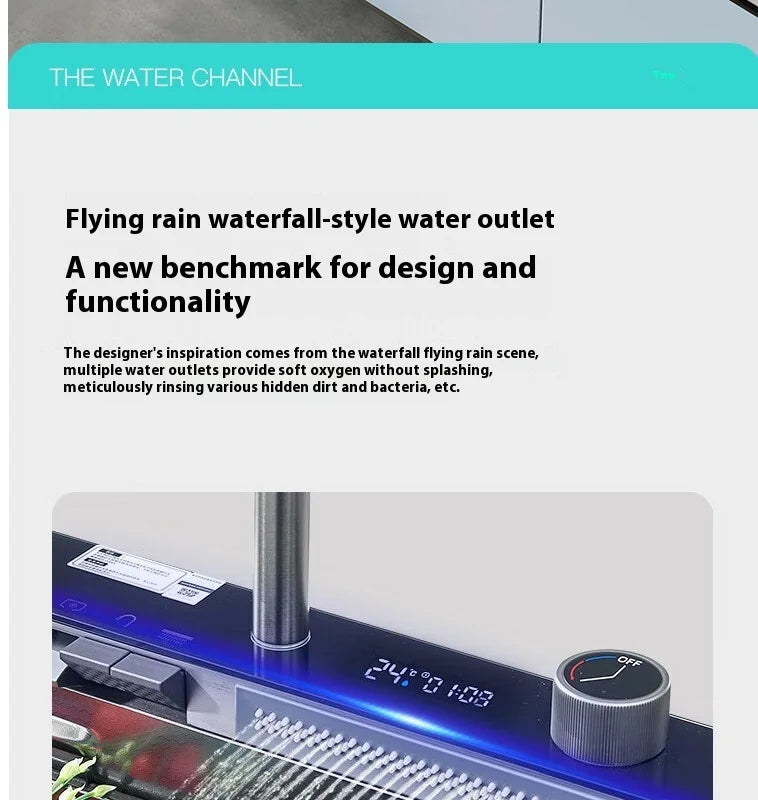 100 CM Large Size Single Slot Stainless Steel Kitchen Sink Multifunctional With Trash Can and Draining Rack Wash Vegetable Basin