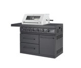 304 Stainless Steel Outdoor Kitchen Set with BBQ Grill, Sink,fridge , Storage Cabinets