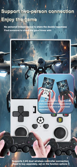 Video Gaming Console R36MAX Retro Handheld 18000+ HD Games offers IPS Screen Game Console Portable Consoles Emulators Devices