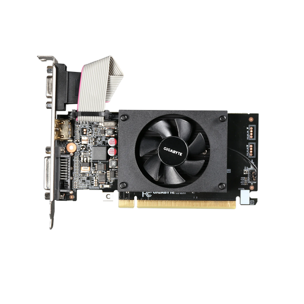 GIGABYTE GeForce GT710 2GB  Gaming Graphics Card GDDR3 64Bit NVIDIA Video Card GV-N710D3-2GL Gaming Video Card