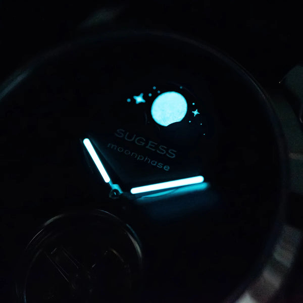 2023 Sugess Top Tourbillon Mens Luxury Watch Tianjin ST8235 Movement Mechanical Wristwatches Sapphire Glass Moonphase Luminous