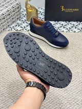 BILLIONAIRE BLSK CPRT Shoes Cowhide 2025 new embroidery fashion quality comfort motion Men‘s European size 39-45 Black Shoes