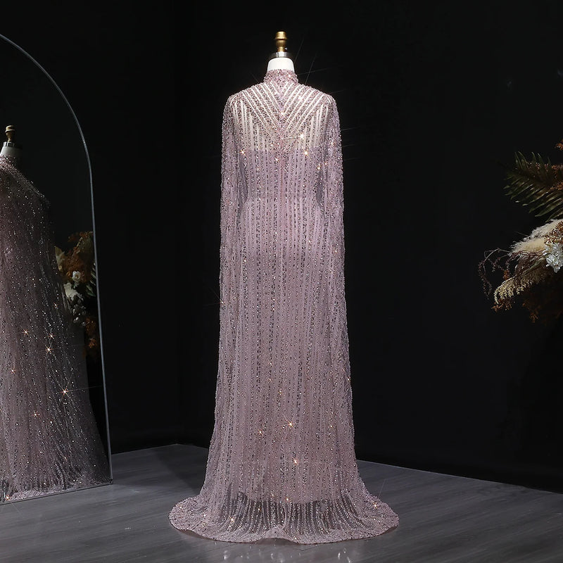 Sharon Said Luxury Dubai Caftan Abaya Kaftan Arabic Evening Dress 2025 Elegant Women Wedding Formal Party Gowns SS691 Customized